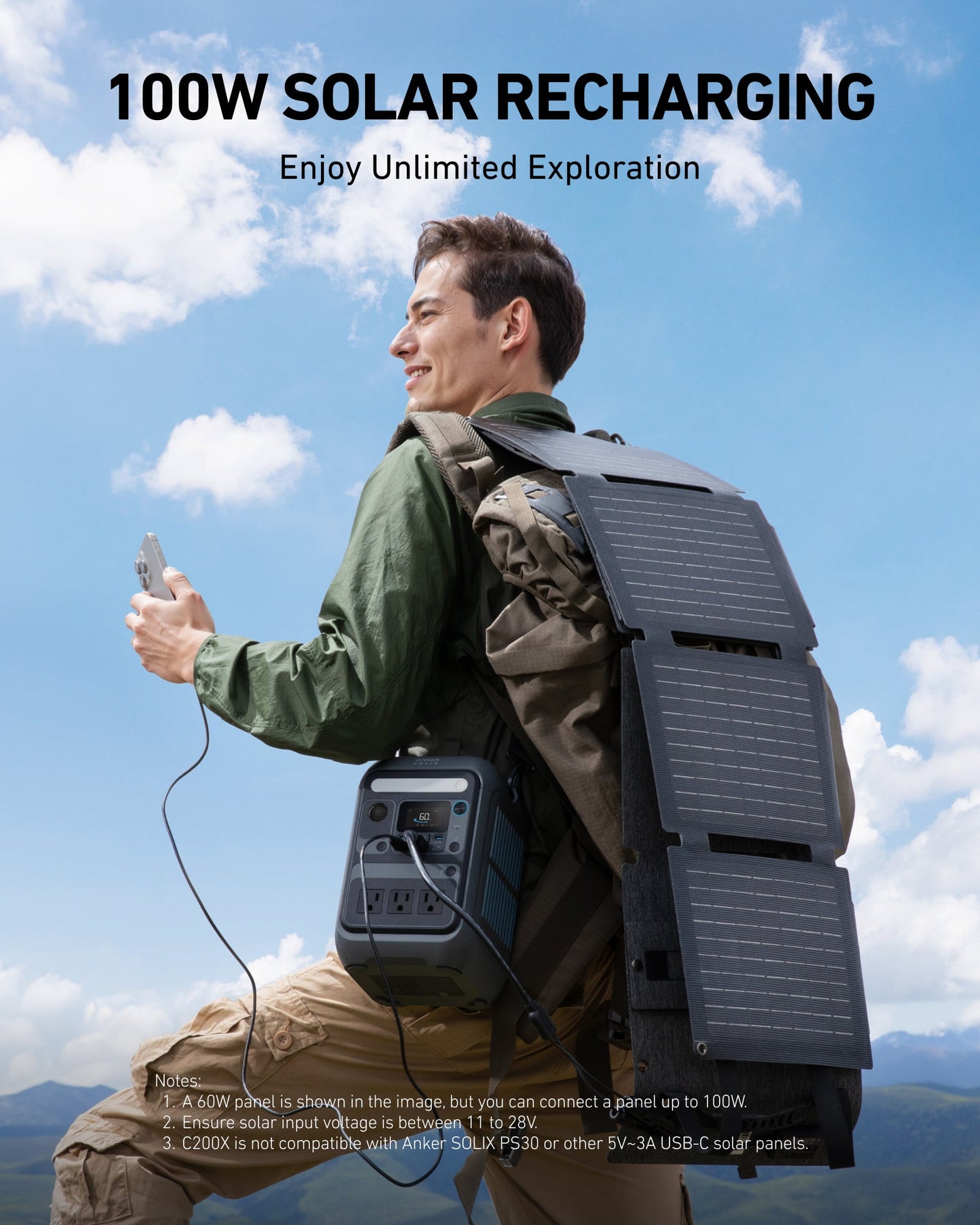 Anker SOLIX C200X Portable Power Station(oso)