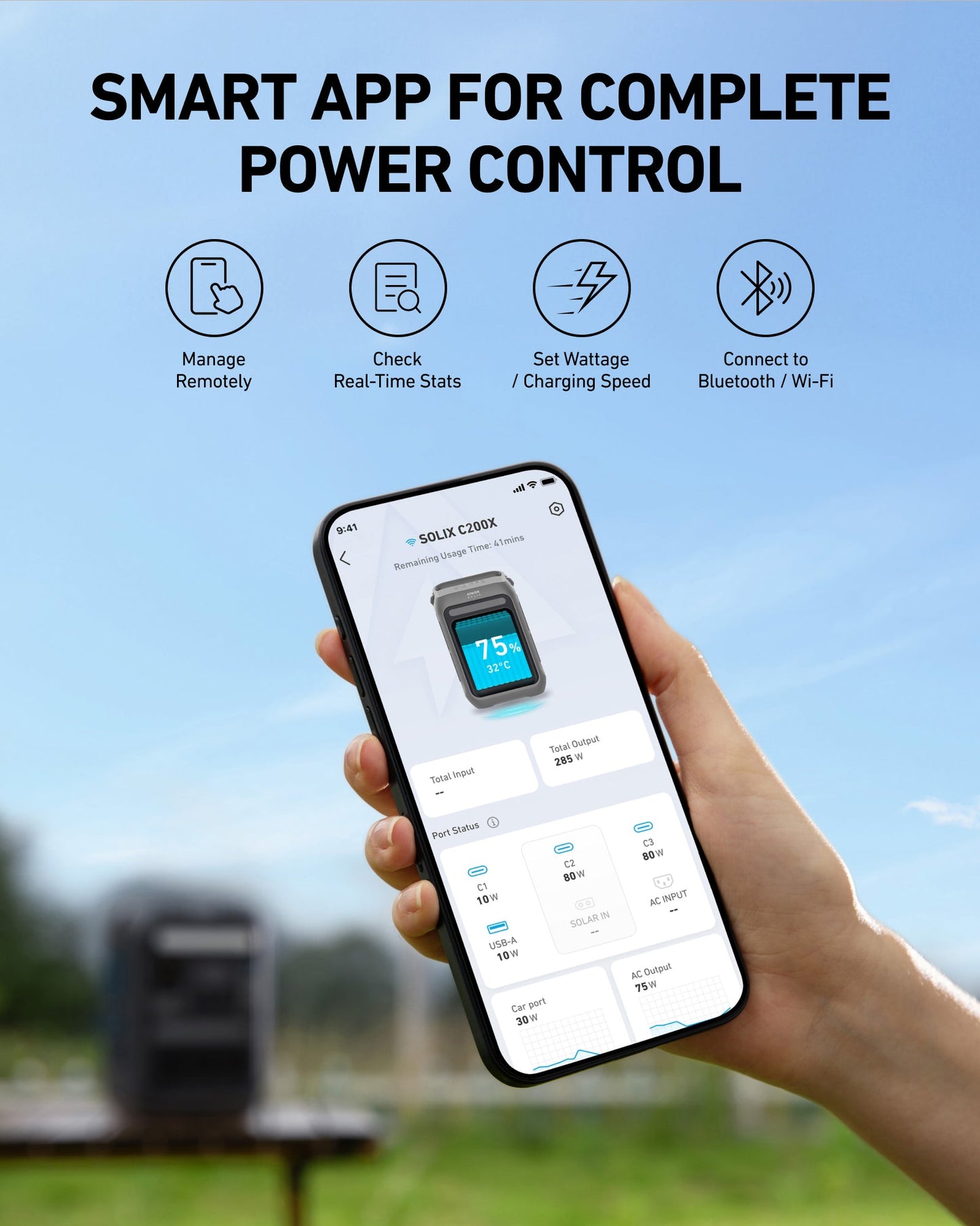 Anker SOLIX C200X Portable Power Station(oso)