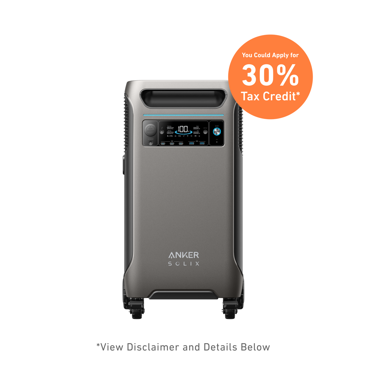 Anker SOLIX F3800 Portable Power Station - 3840Wh | 6000W (Refurbished)