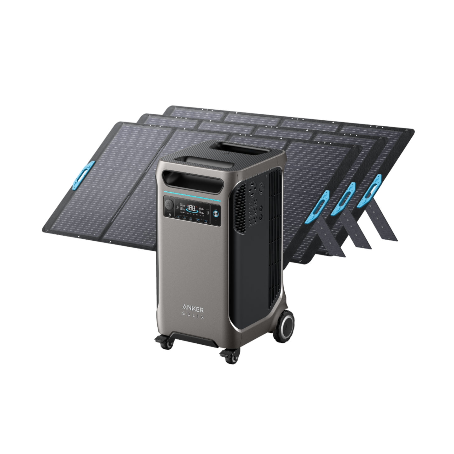 Anker SOLIX F3800 Solar Generator + 3× 400W Solar Panel