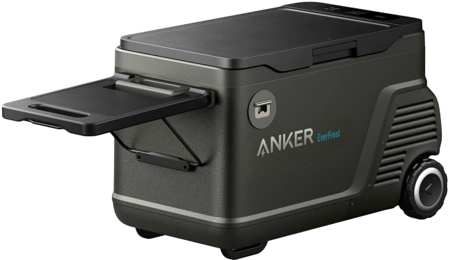 Anker EverFrost Portable Cooler 40 with New 299Wh Battery, Powered by AC/DC/Solar
