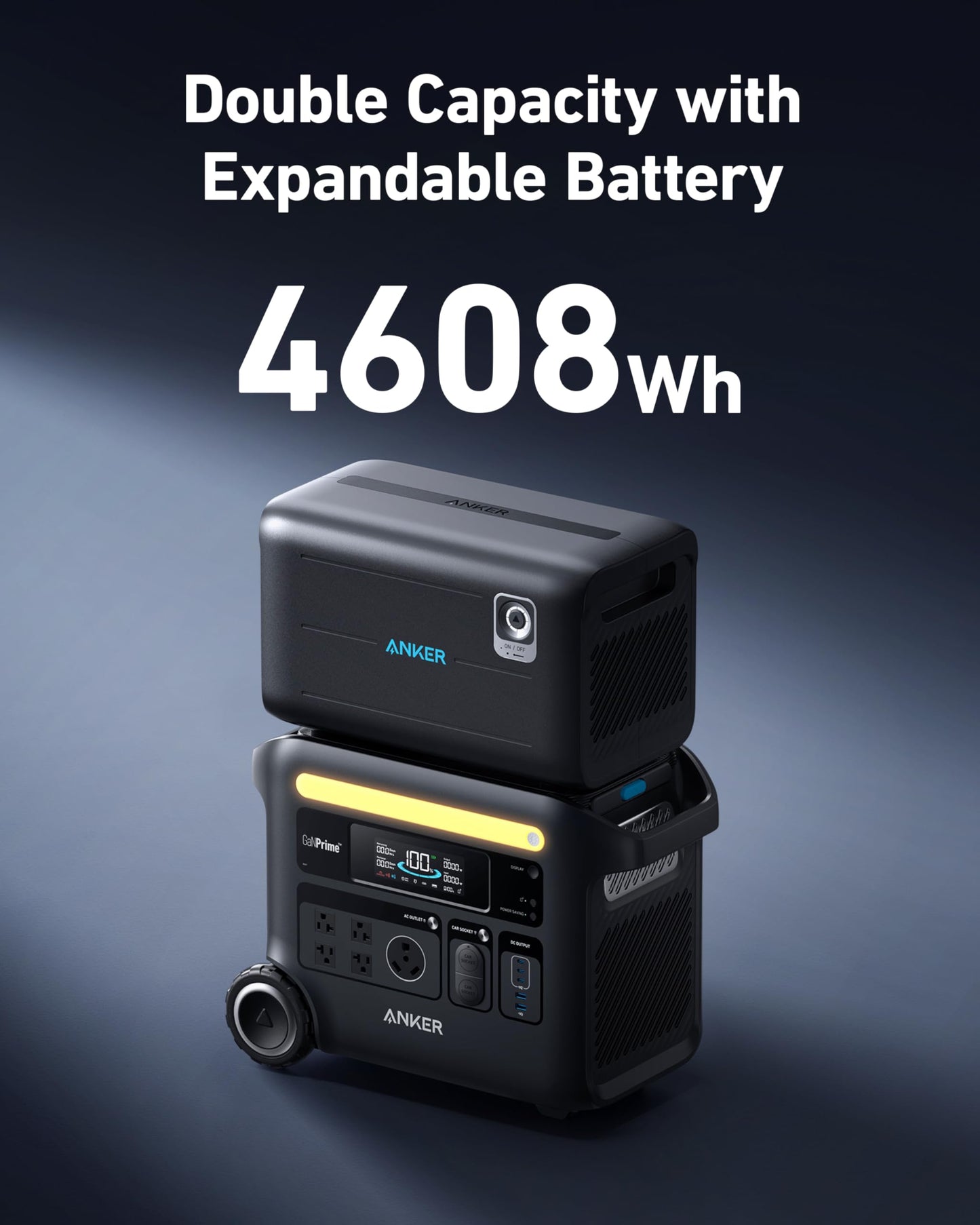 Anker SOLIX F2600 + Expansion Battery + 400W Solar Panel