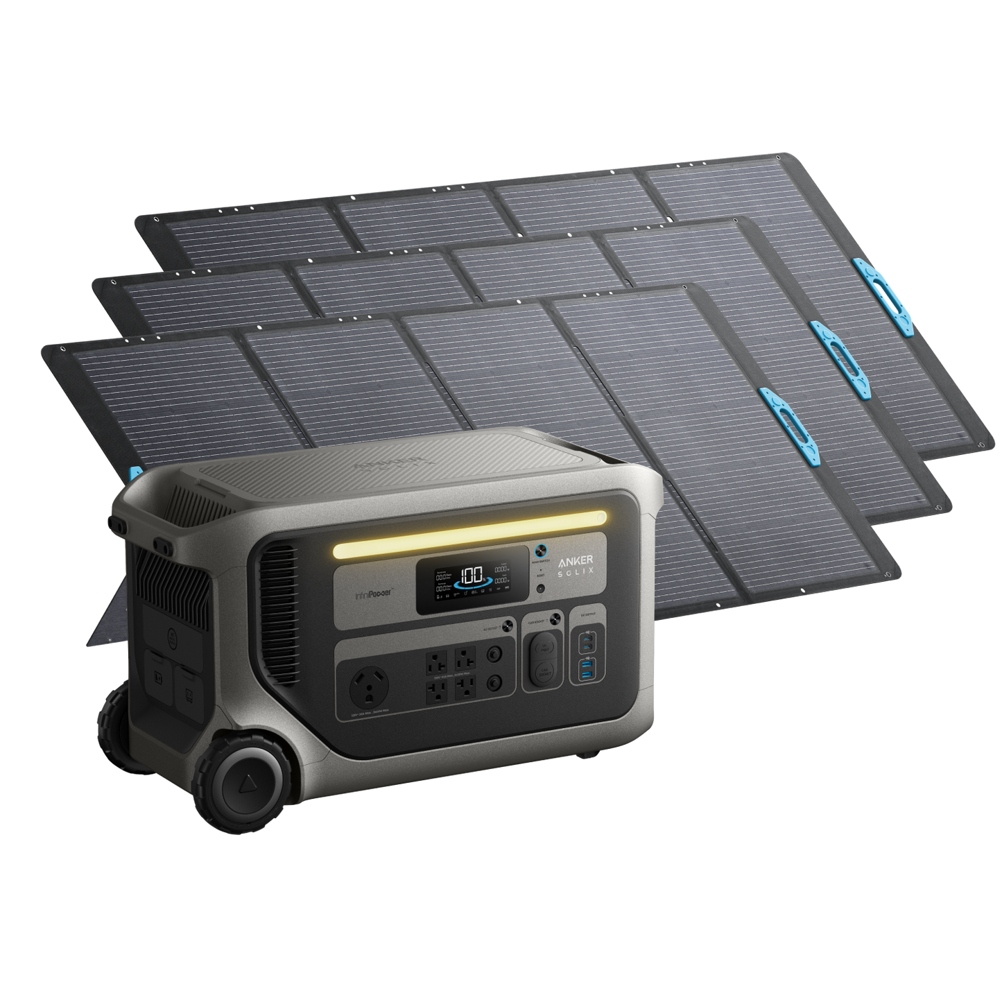 Anker SOLIX F3000 + 400W Portable Solar Panel