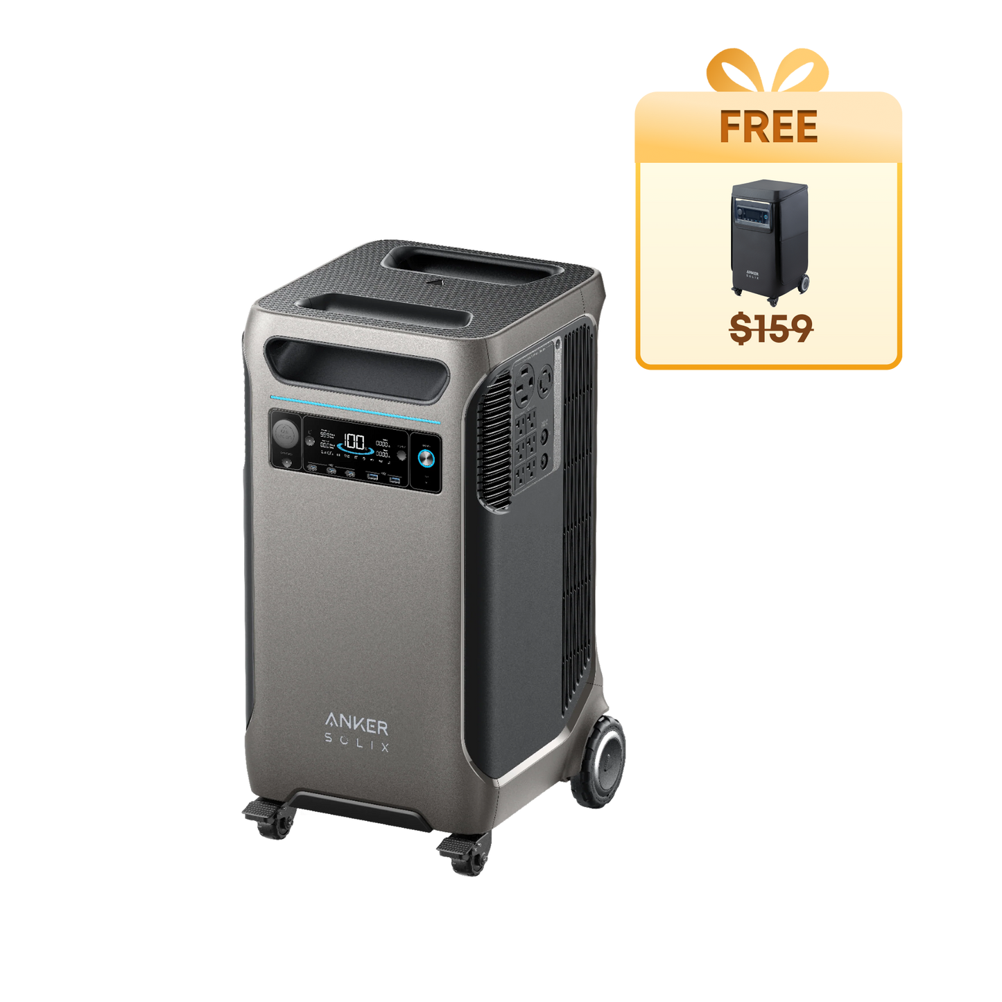 Anker SOLIX F3800 + Free Protective Cover - Firework