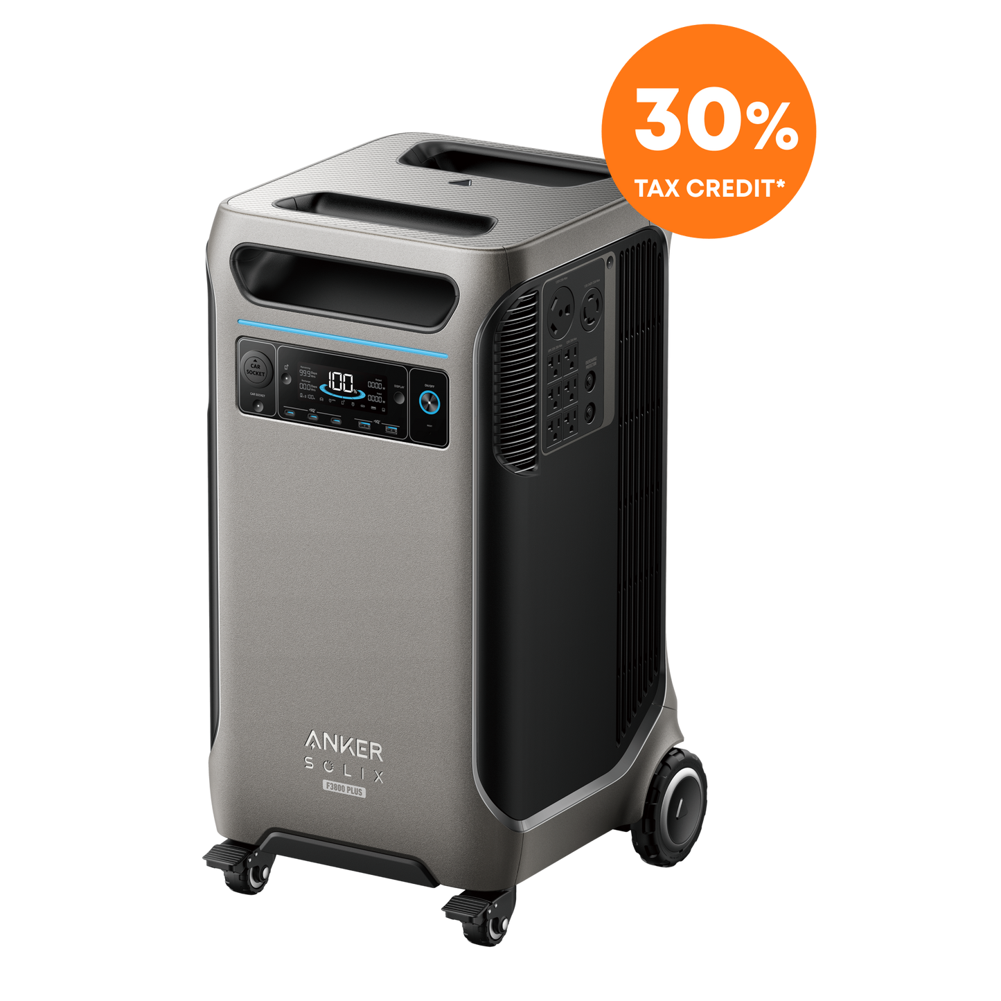 Anker SOLIX F3800 Plus + Free Protective Cover + Free 240V Bypass Charging Cable - Firework