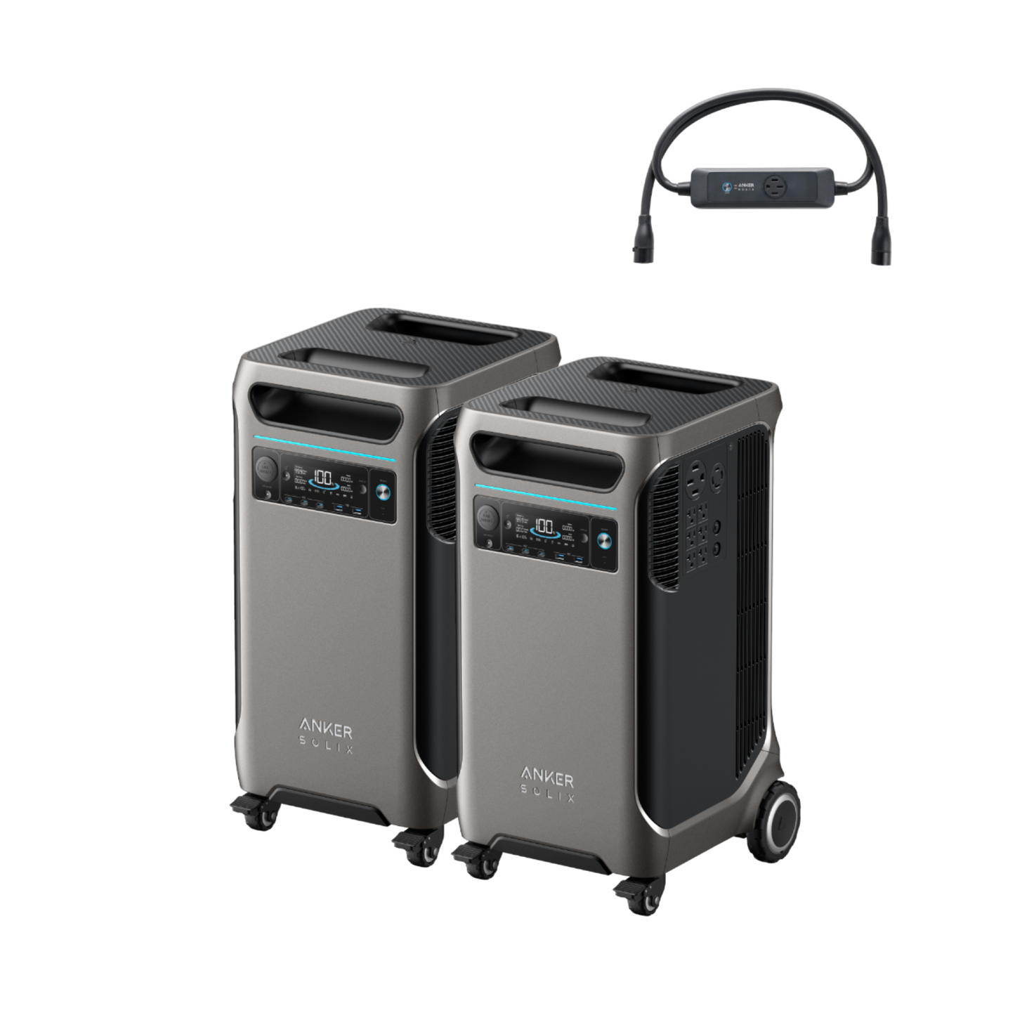 2× Anker SOLIX F3800 + Double Power Hub