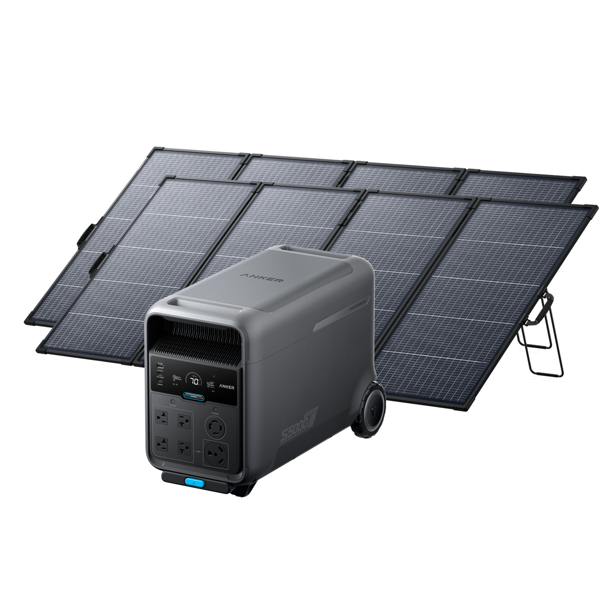 Anker SOLIX S5000 + 2× 400W Solar Panel