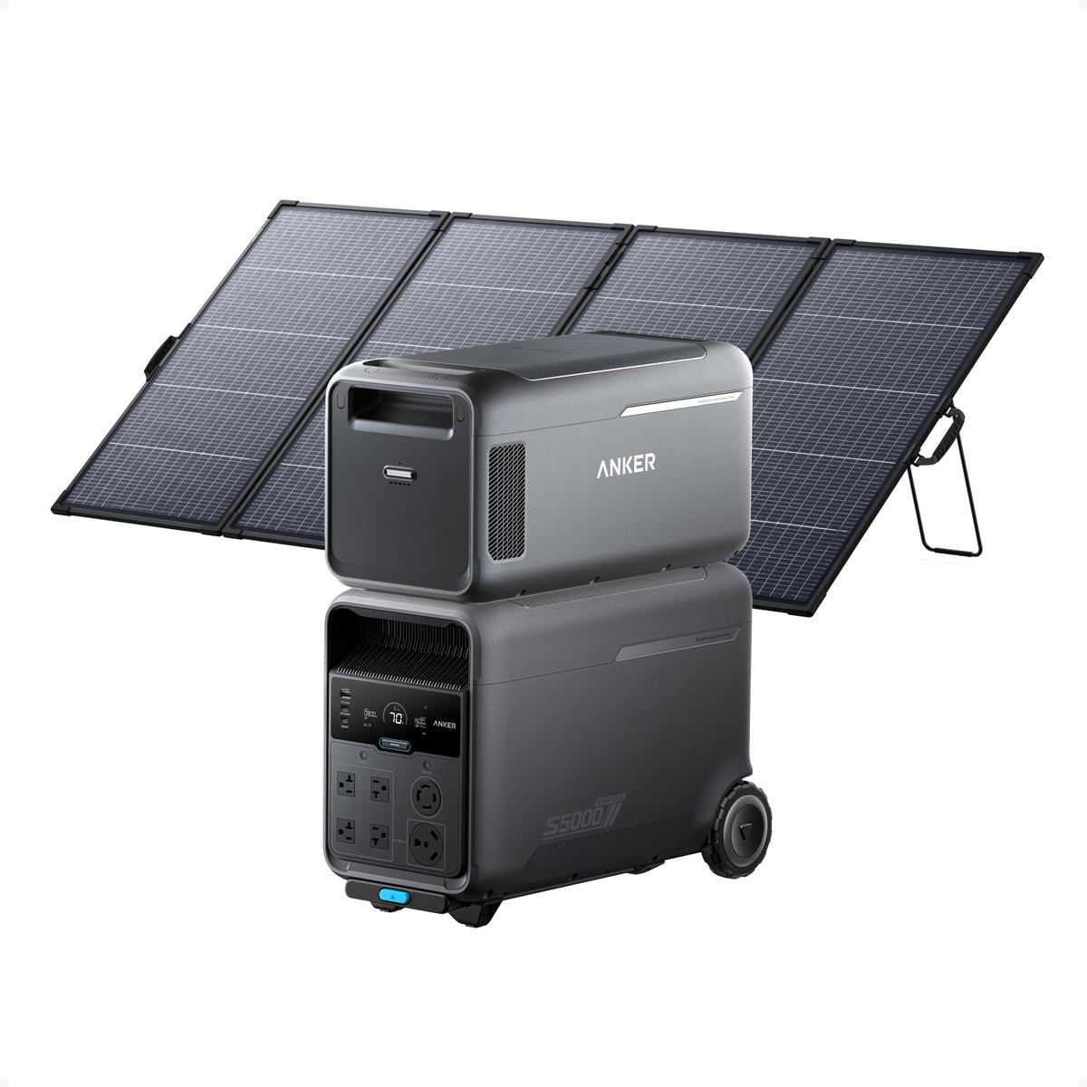 Anker SOLIX S5000 + Expansion Battery + 400W Solar Panel - Subscriber