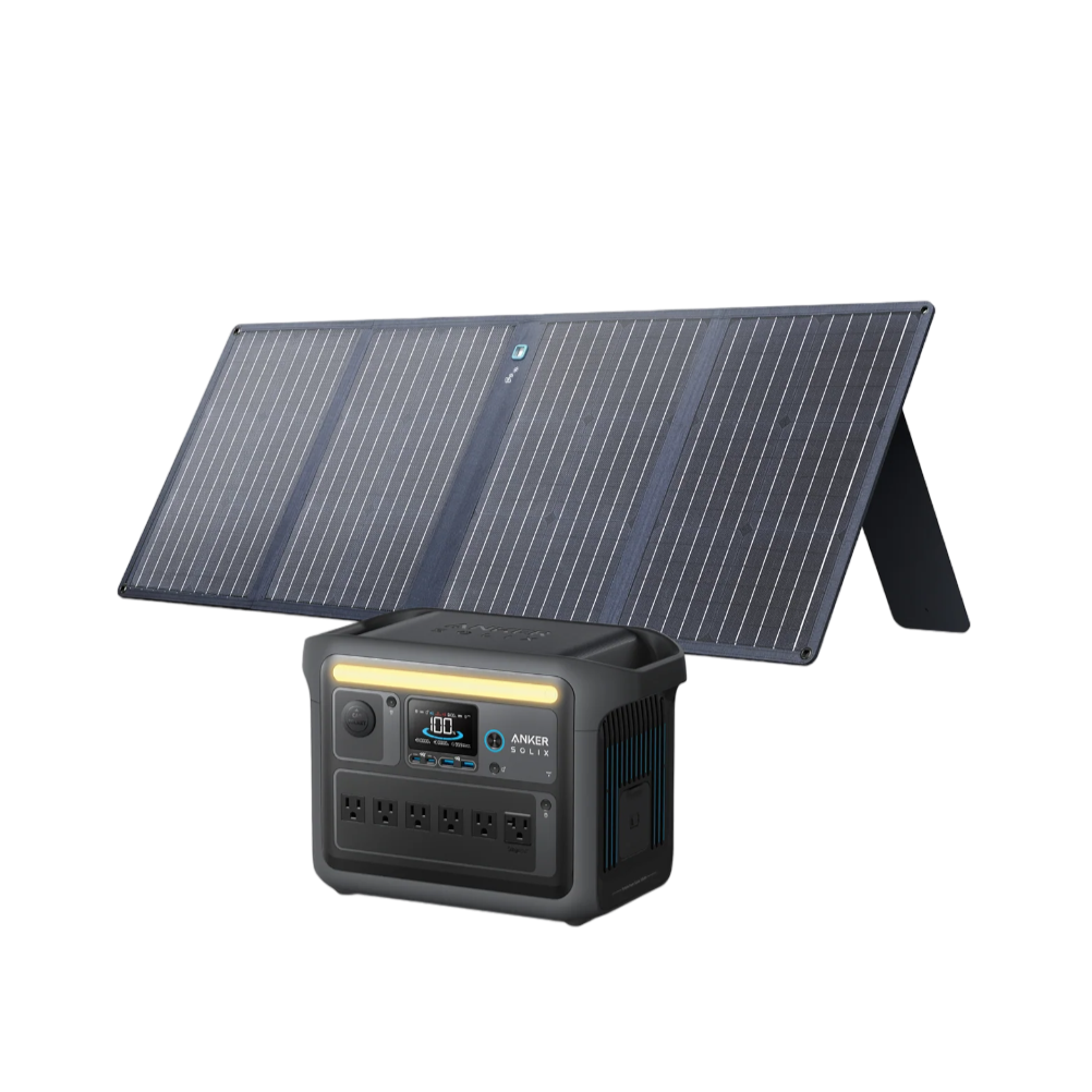 Anker SOLIX <b>C1000X</b> Solar Generator + 100W Solar Panel