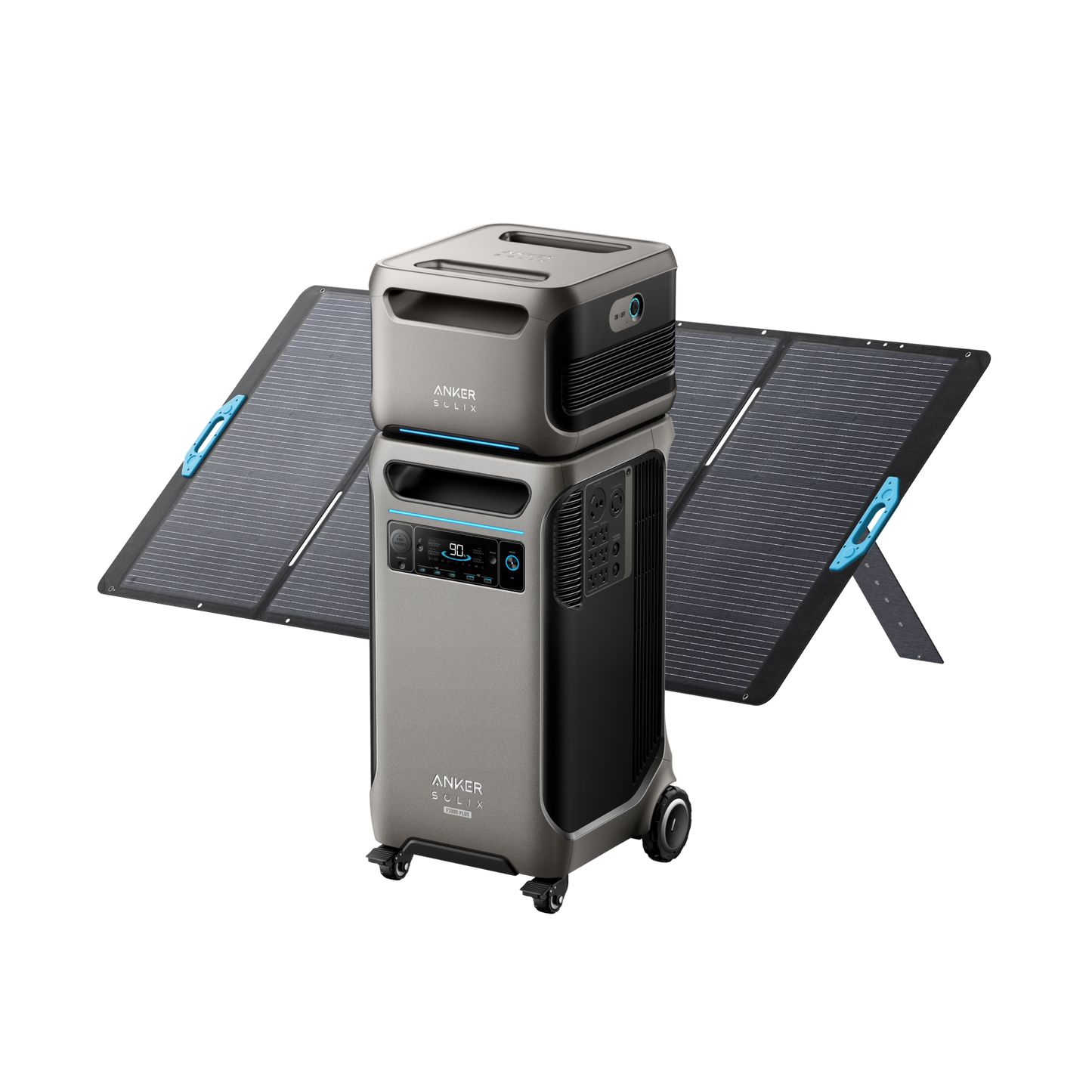 Anker SOLIX F3800 Plus + Expansion Battery + 400W Solar Panel + Free 240V Bypass Charging Cable - Firework