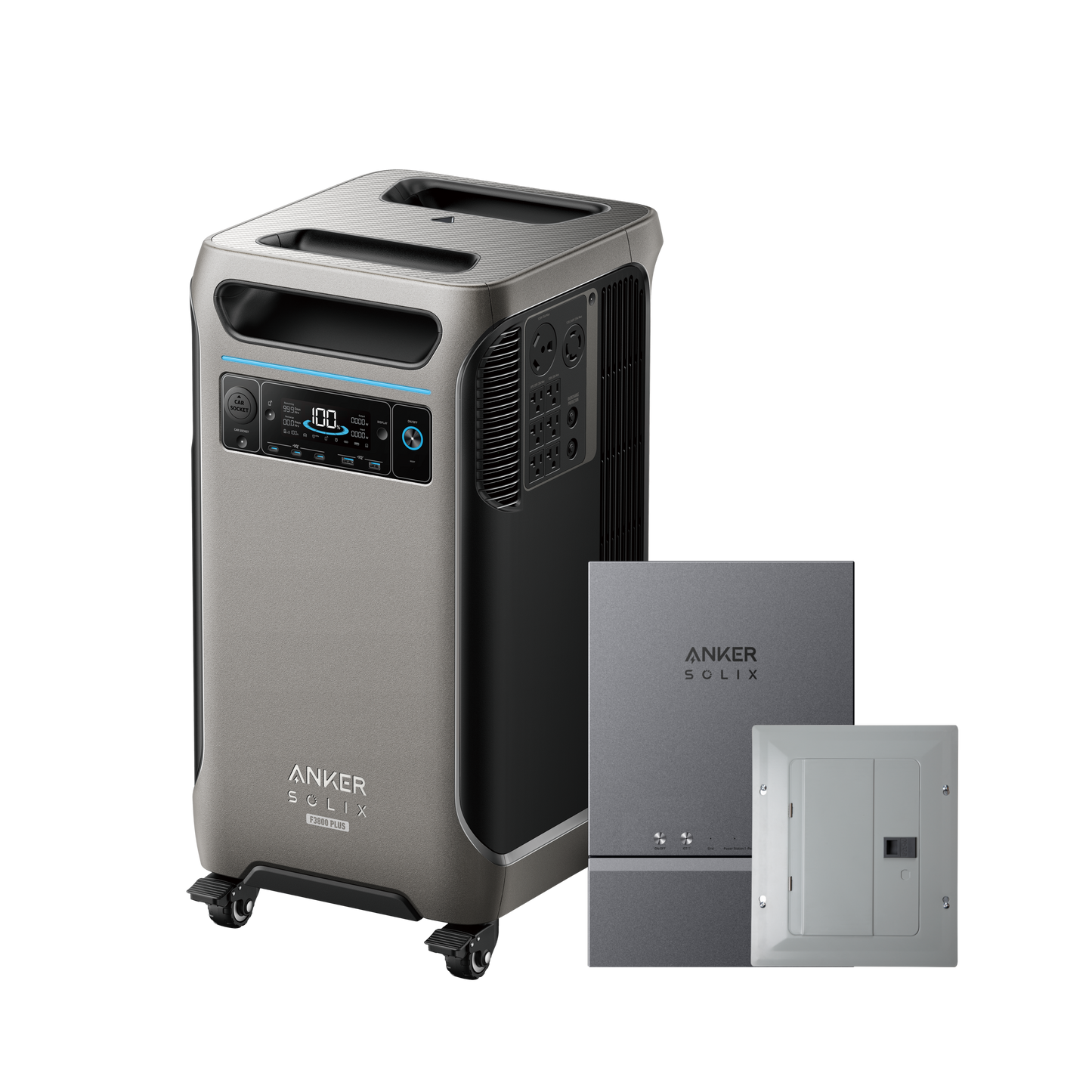 Anker SOLIX F3800 Plus + Smart Home Power Kit + Free Protective Cover + Free 240V Bypass Charging Cable - Firework