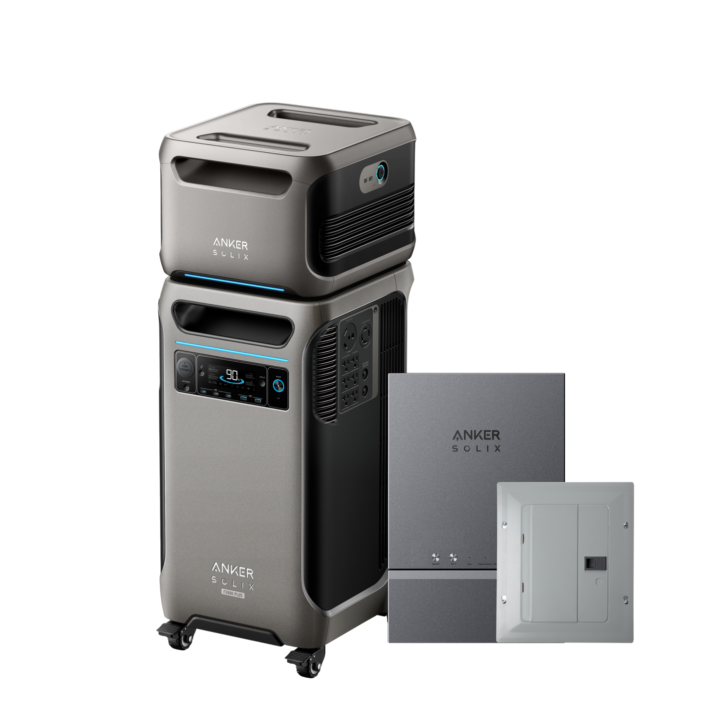 Anker SOLIX F3800 Plus + Expansion Battery + Smart Home Power Kit + Free Protective Cover + Free 240V Bypass Charging Cable - Firework