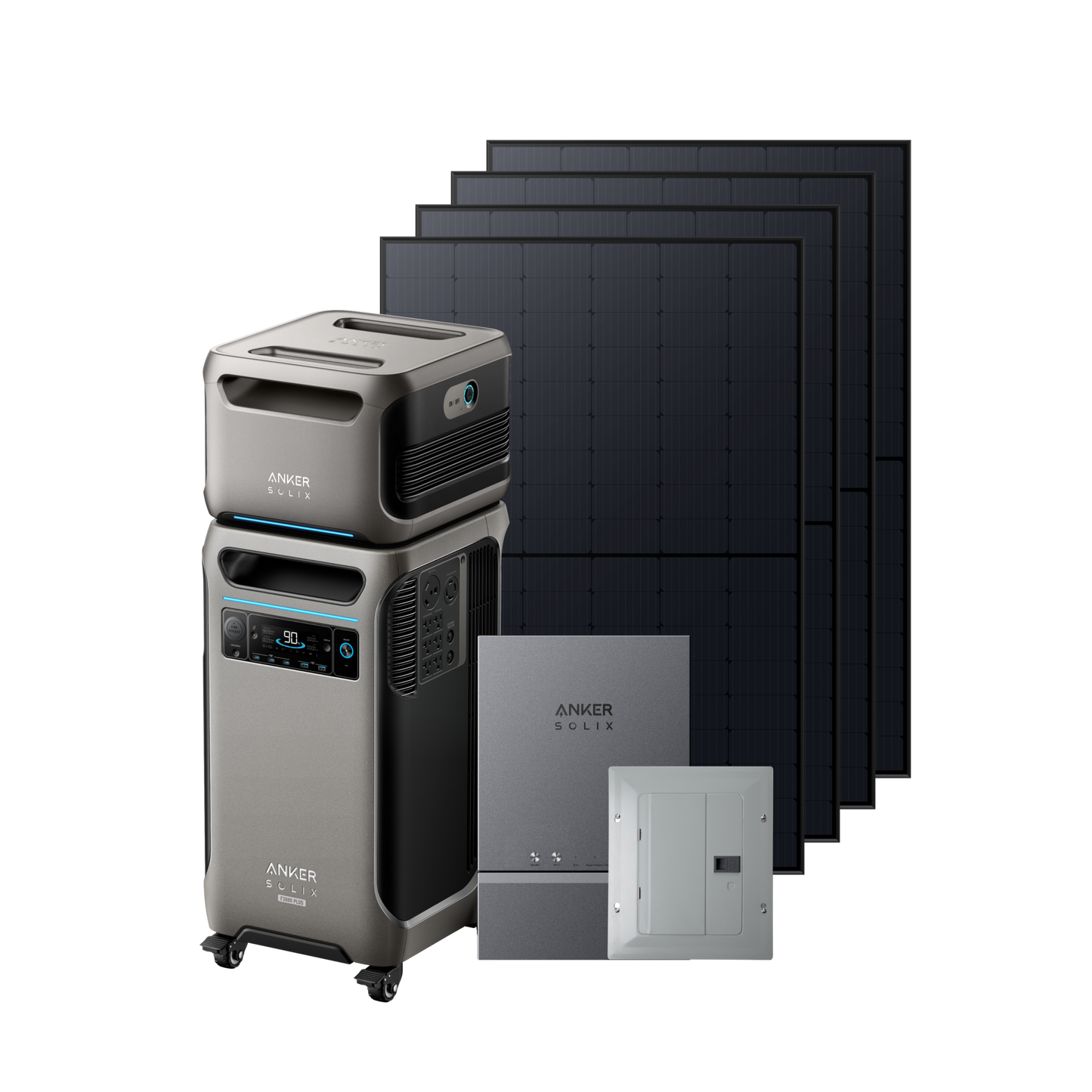 Anker SOLIX F3800 Plus + Expansion Battery + Smart Home Power Kit
