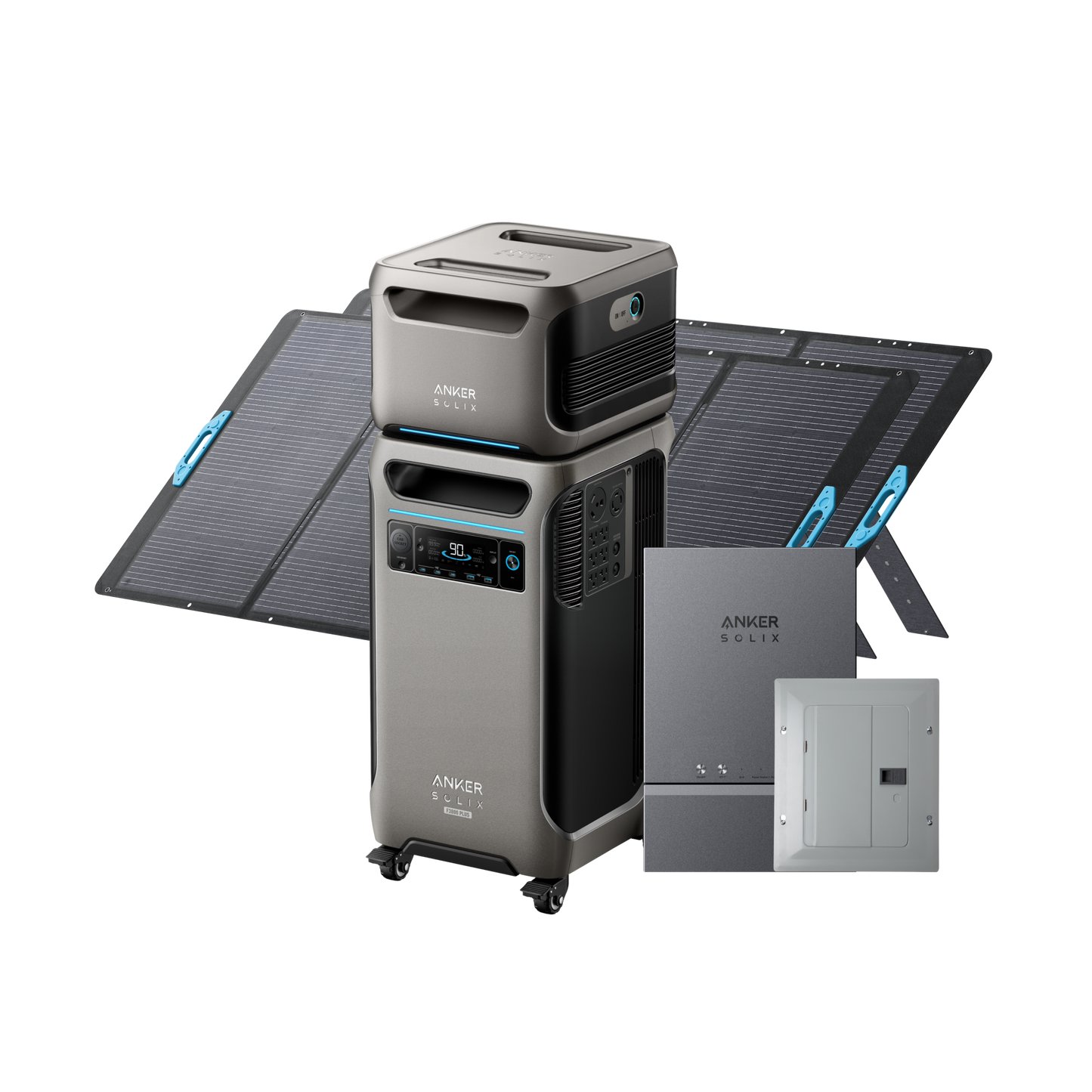 Anker SOLIX F3800 Plus + Expansion Battery + Smart Home Power Kit