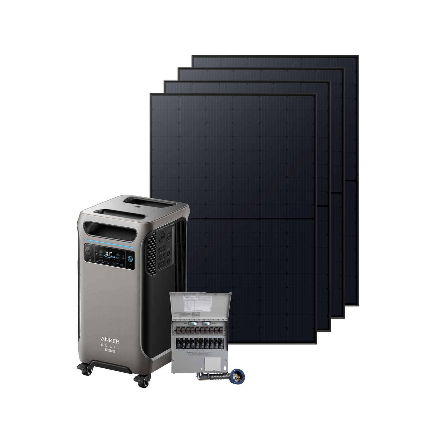 Anker SOLIX F3800 Plus + Home Backup Kit (oso)