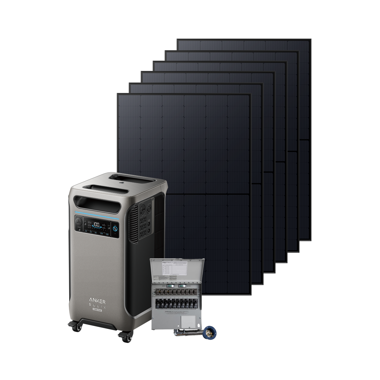 Anker SOLIX F3800 Plus + Home Backup Kit (oso)