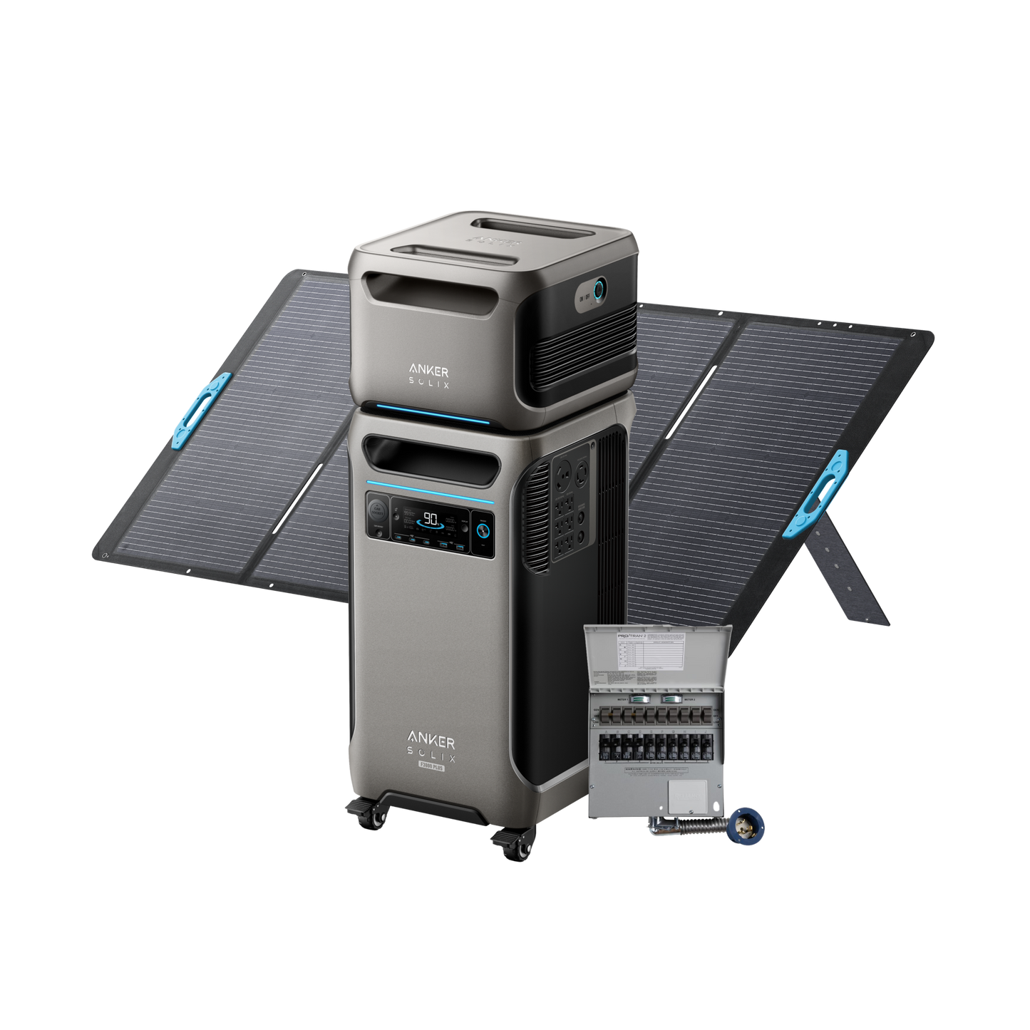 Anker SOLIX F3800 Plus + Expansion Battery + Home Backup Kit - NEW