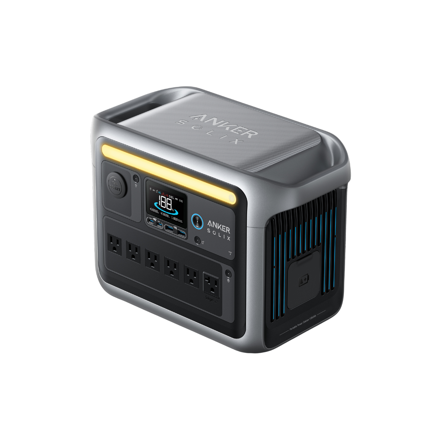 Anker SOLIX C1000 Solar Generator + 200W Solar Panel + Free Thermos Flask - Firework