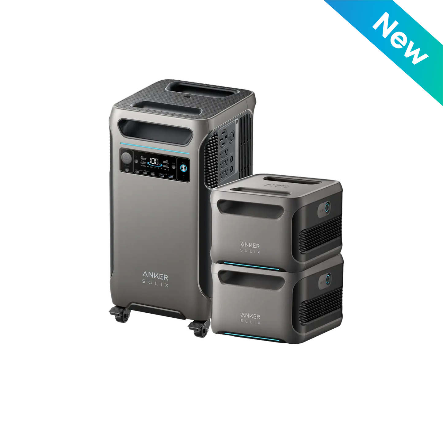 Anker SOLIX F3800 Plus + 2× Expansion Battery