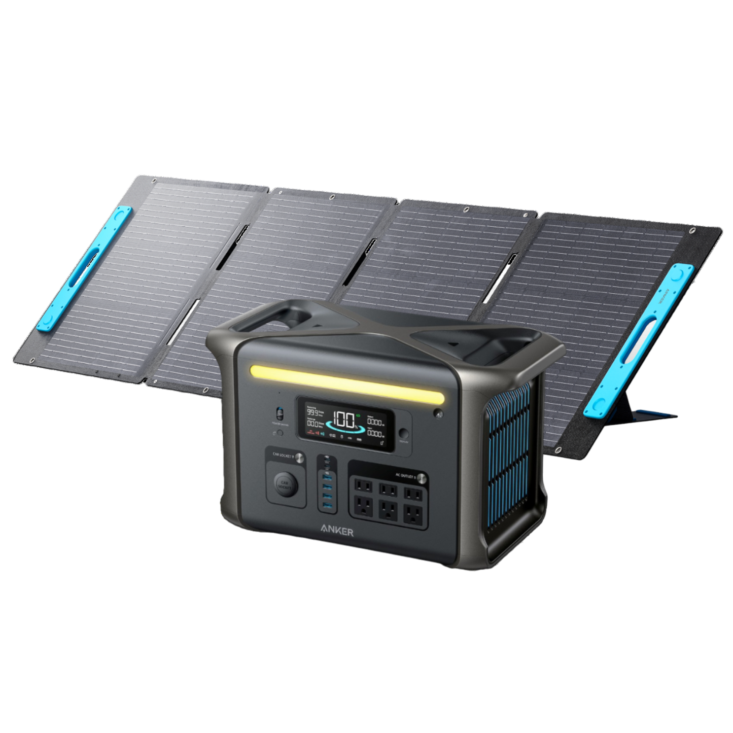 Anker SOLIX F1500 Solar Generator + 200W Solar Panel