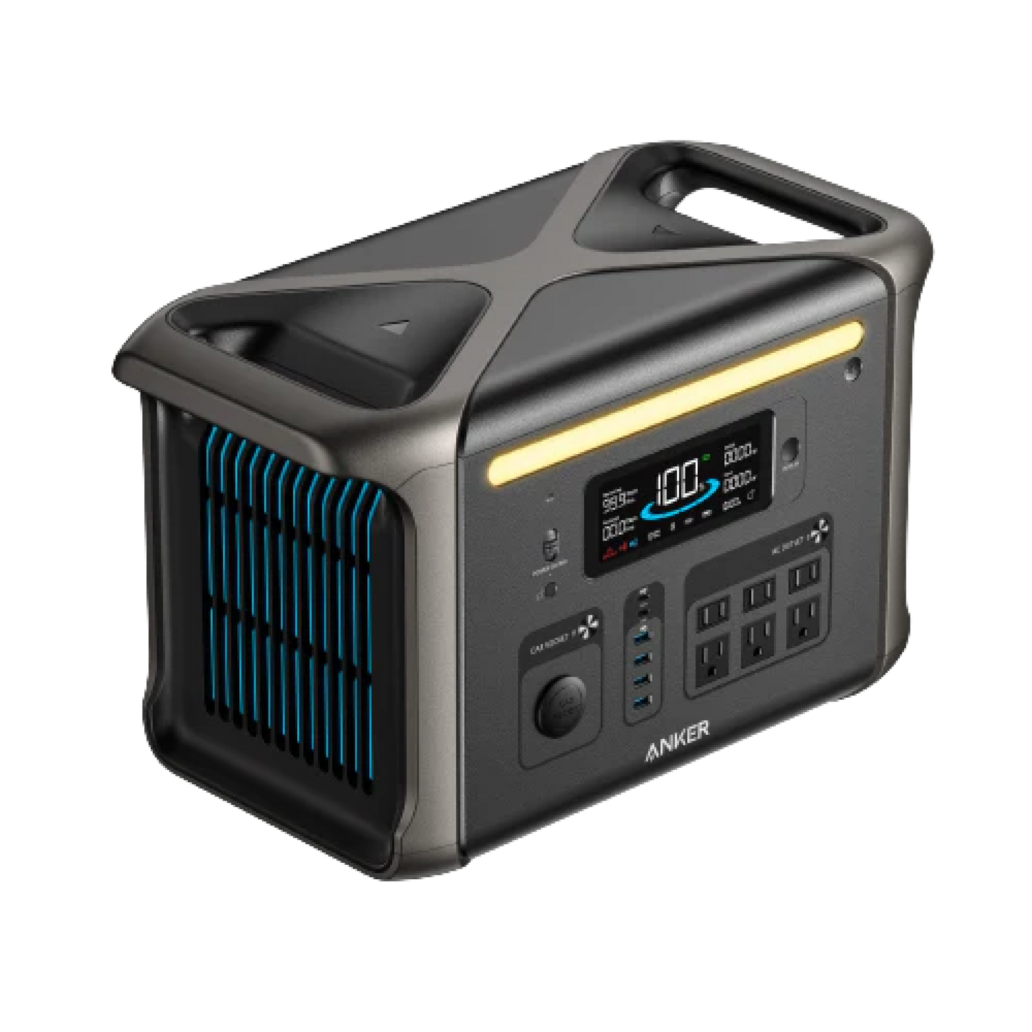 Anker SOLIX F1500 Portable Power Station - 1,536Wh | 1,800W