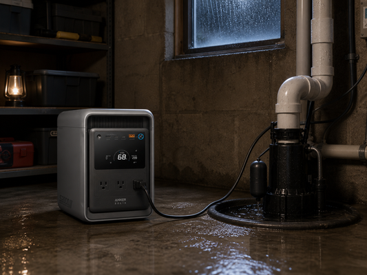 Best Power Station for Home Security System and Sump Pump Backup