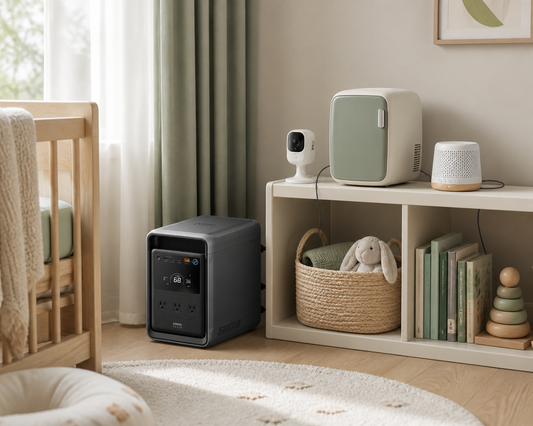 Power Outage With a Baby at Home: The Best Backup Power for Your Nursery