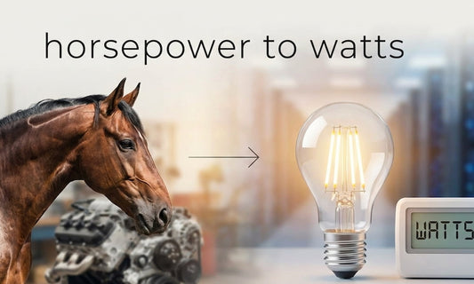 Horsepower to watts