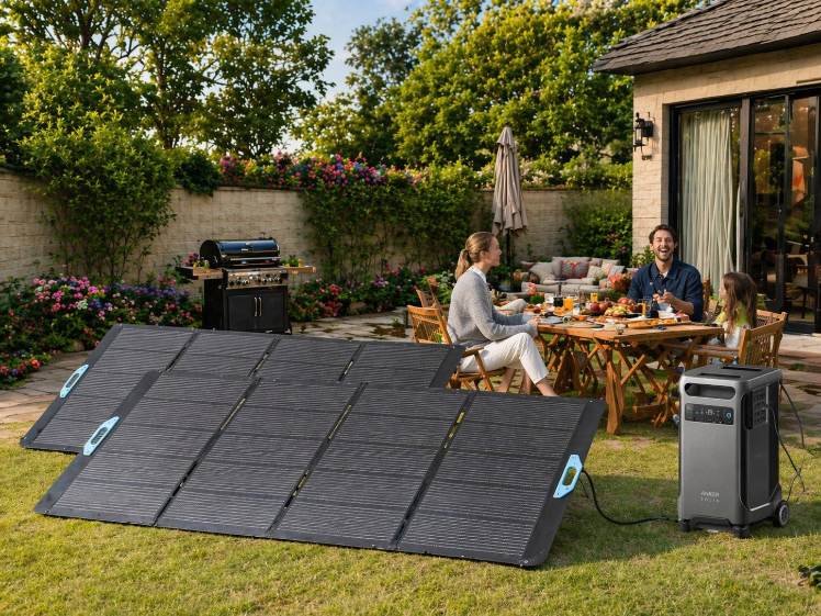 Garden solar power