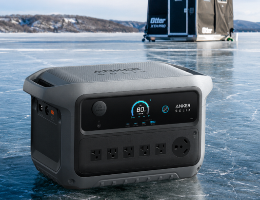 Ice Hut Solar Generator Setup: How to Power Your Ice Fishing Hut