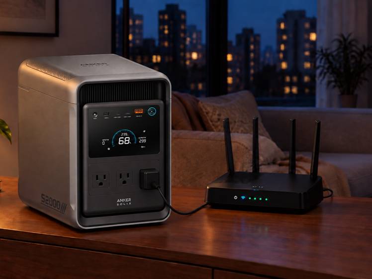 Wi-Fi Router Backup Power