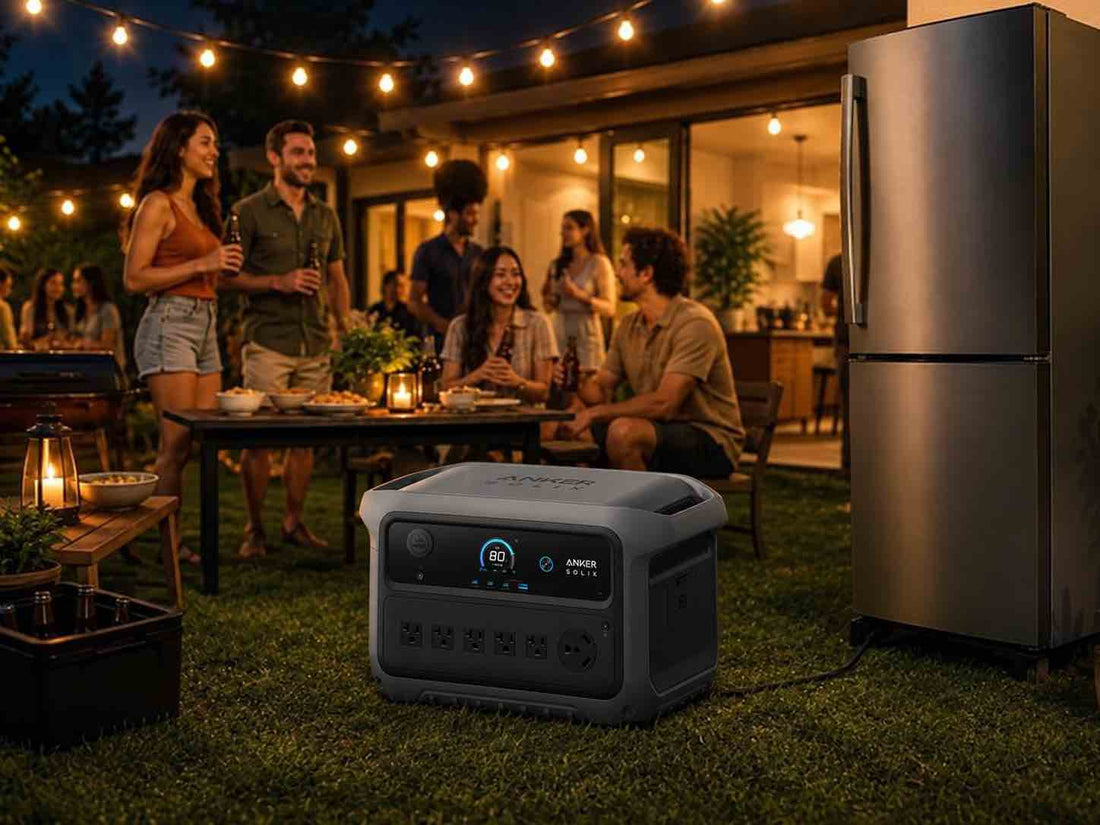 Powering a Refrigerator with a Portable Charging Station