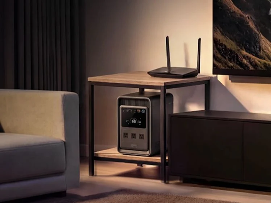 Portable power station for indoor use