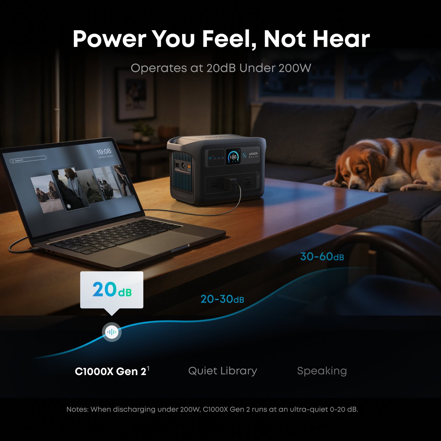 Anker-SOLIX C1000X Gen 2 Portable Power Station(1,024Wh)-Dark Grey