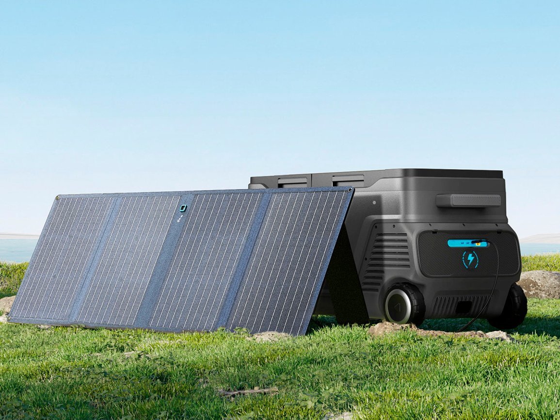 Anker EverFrost Dual-Zone Portable Cooler 50 with New 299Wh Battery, Powered by AC/DC/Solar