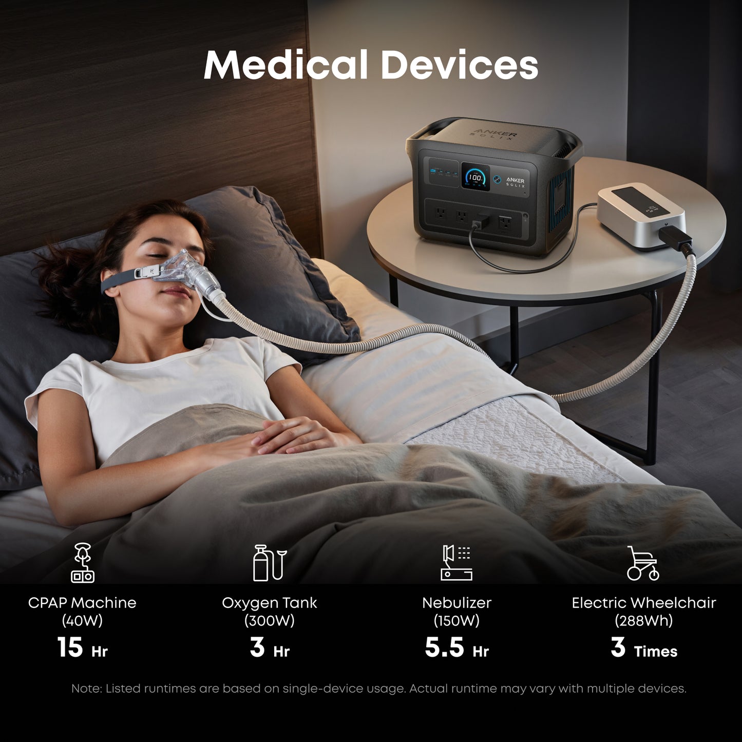 Anker-SOLIX C1000X Gen 2 Portable Power Station(1,024Wh)-Dark Grey