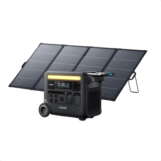 Anker SOLIX F2600 Solar Generator + 400W Solar Panel