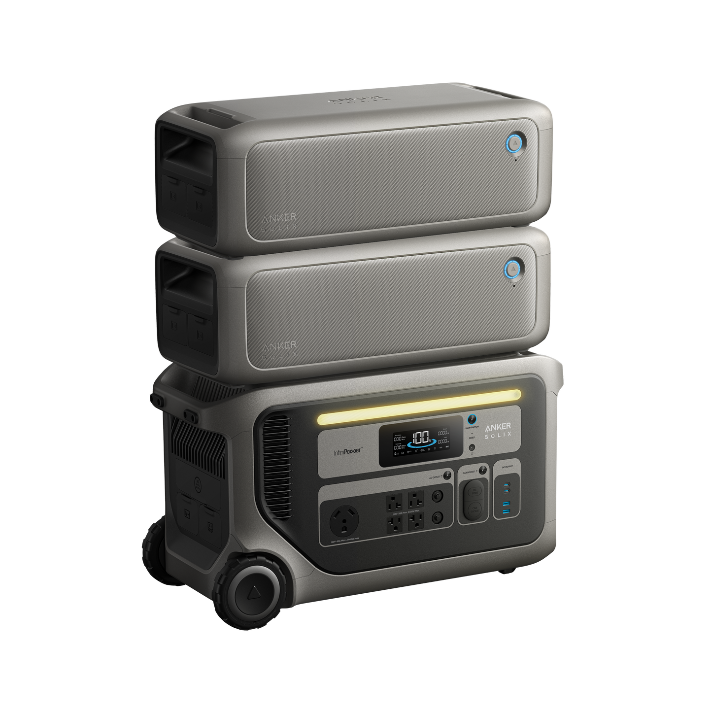 Anker SOLIX F3000 + 2× Expansion Battery