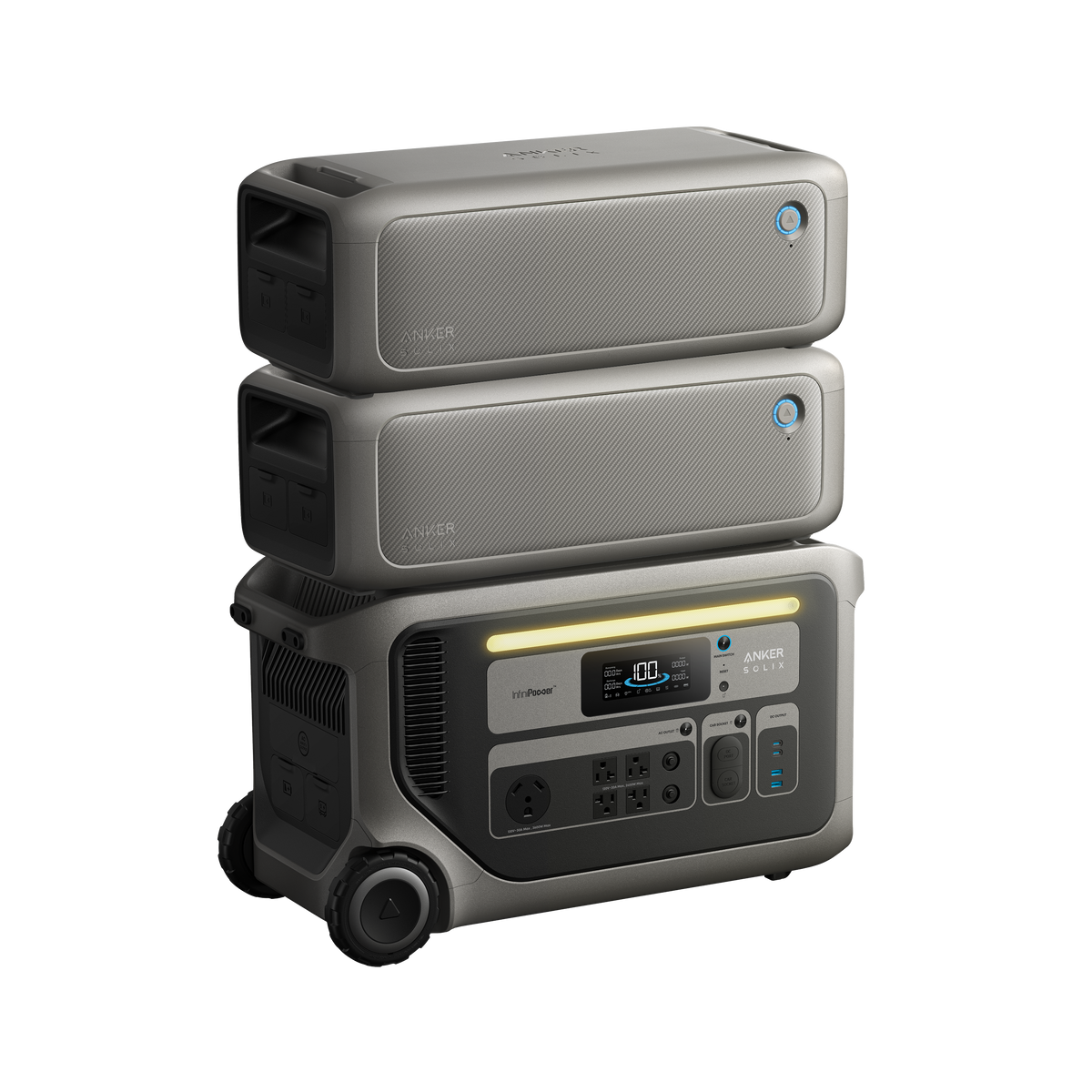 Anker SOLIX F3000 + 2× Expansion Battery