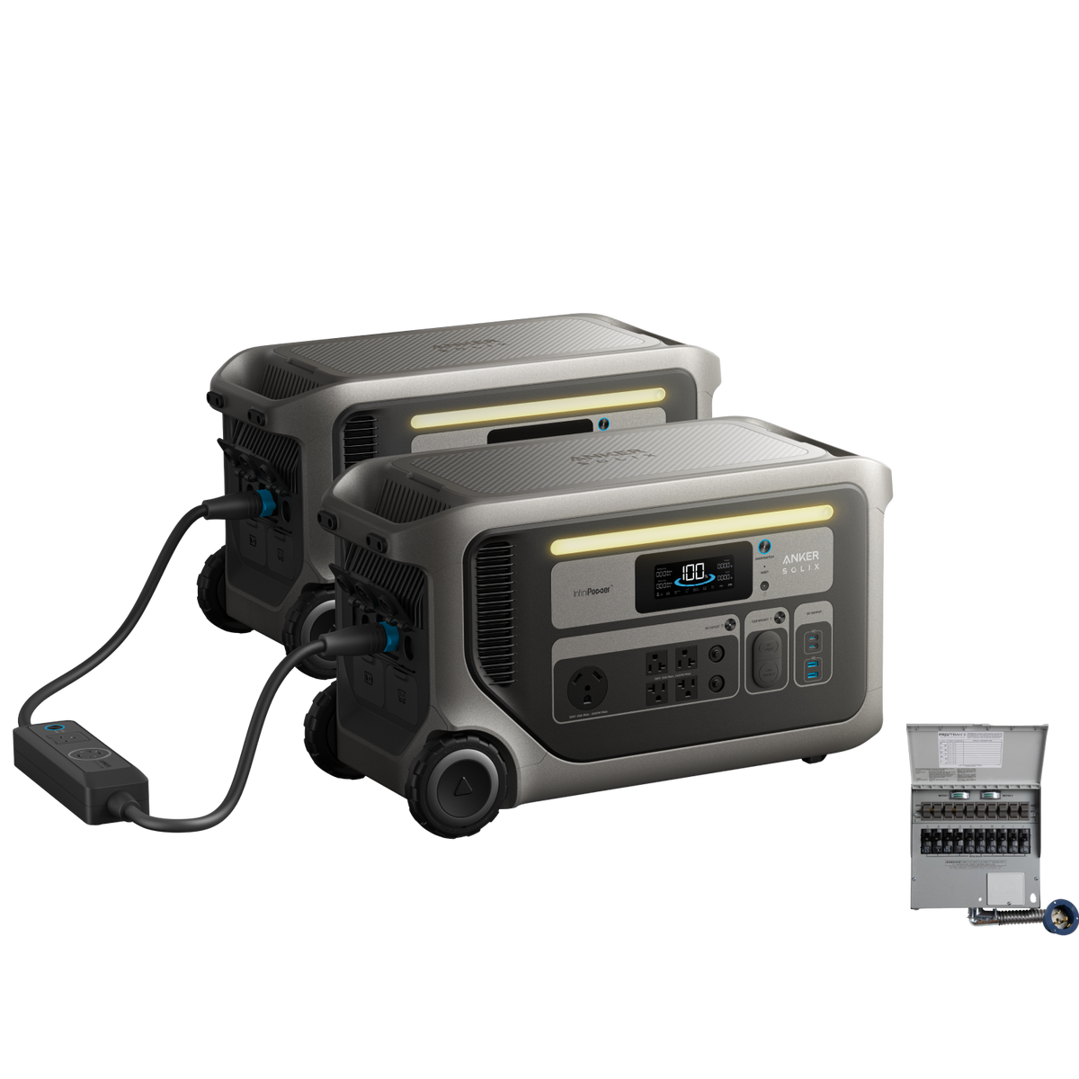 2× Anker SOLIX F3000 + Home Backup Kit