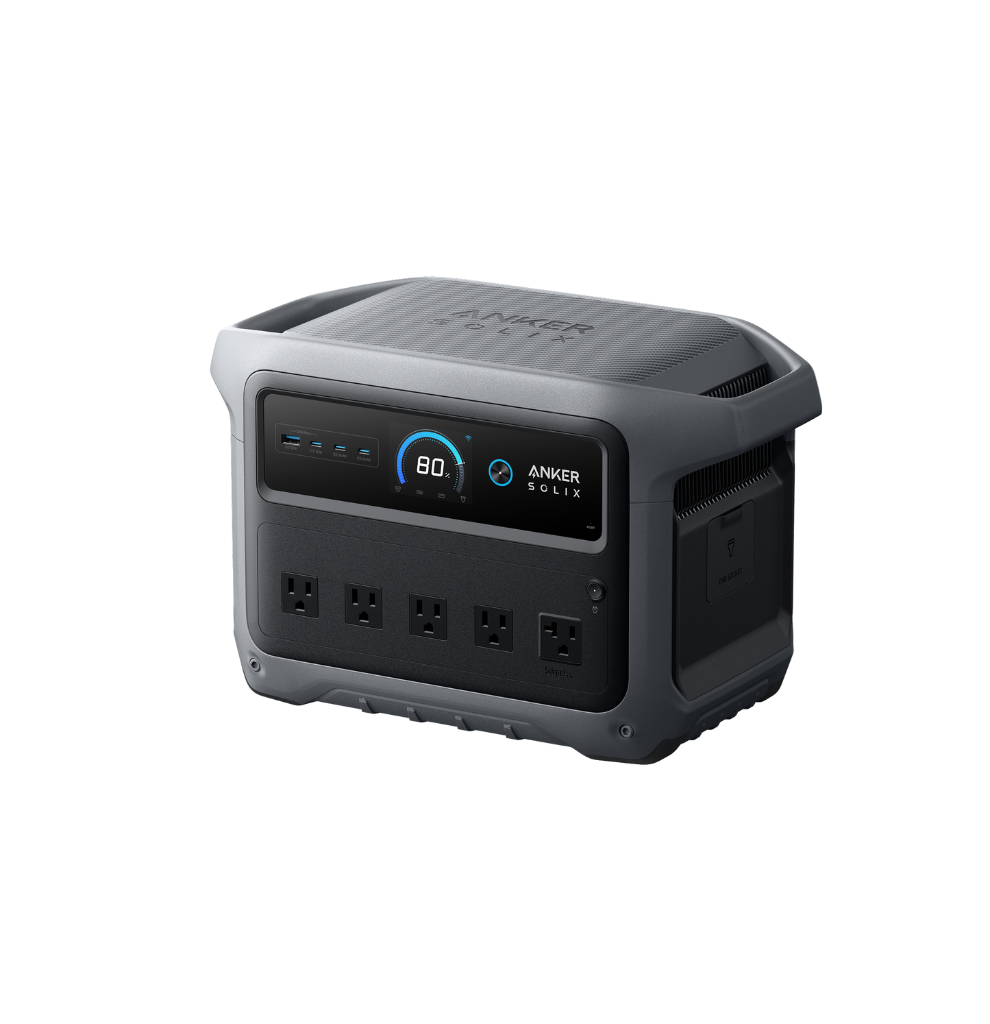 Anker SOLIX C1000 Gen 2 Portable Power Station + Water Resistant Bag - B