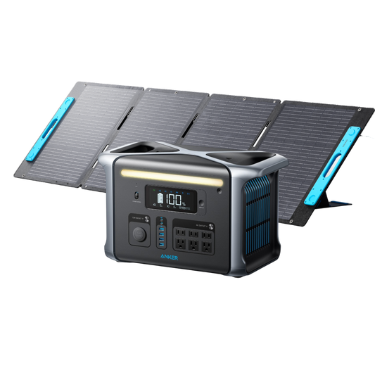 Anker SOLIX F1200 Solar Generator + 200W Solar Panel