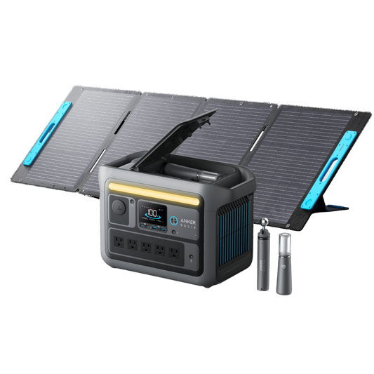 Anker SOLIX C800 Plus Solar Generator + 200W Solar Panel