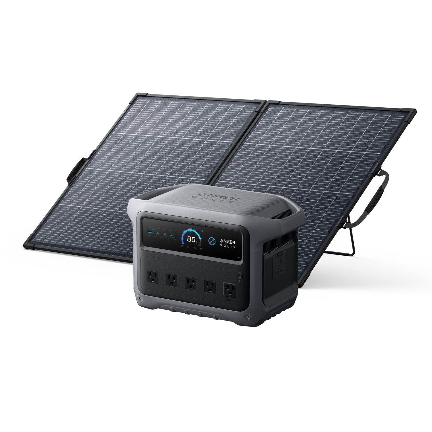 Anker SOLIX C1000 Gen 2 Portable Power Station with 200W Bifacial Solar Panel（OSO）