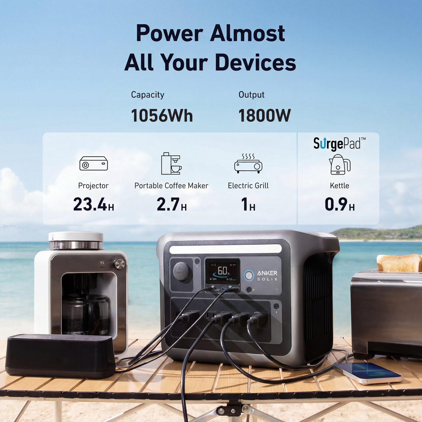 soundcore Nebula X1 Pro + 200-Inch Inflatable Screen Bundle