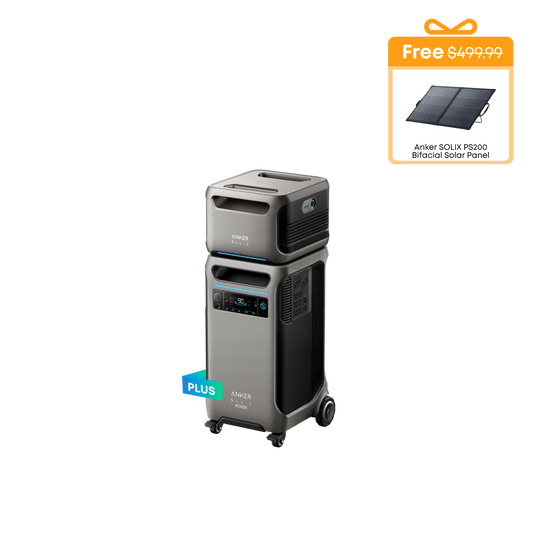 Anker SOLIX F3800 Plus + Expansion Battery