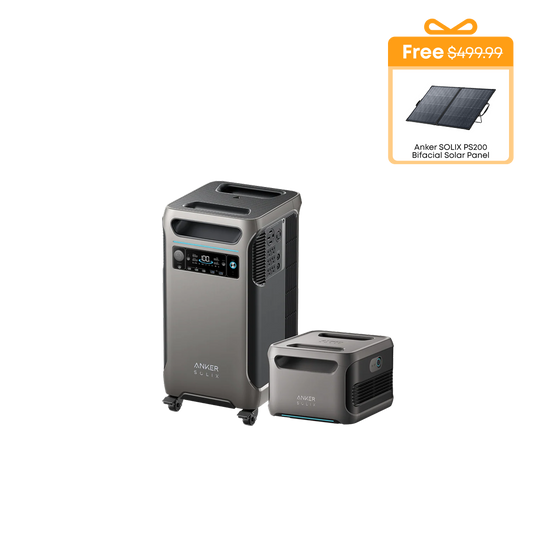 Anker SOLIX F3800 + Expansion Battery - 7680Wh | 6000W