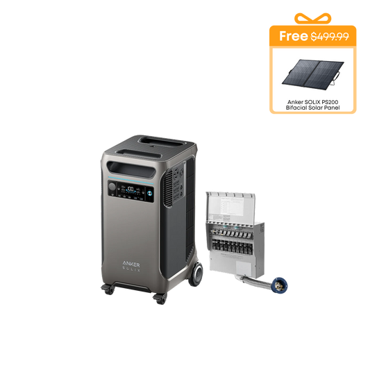 Anker SOLIX F3800 + 10-Circuit Manual Transfer Switch