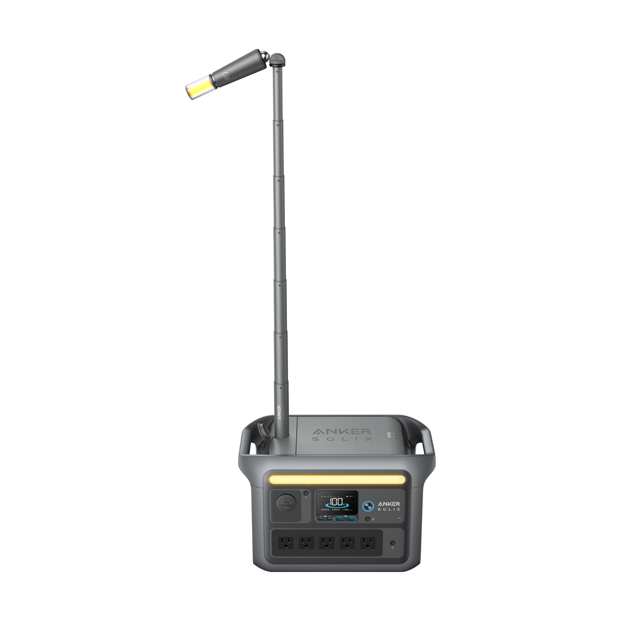 Anker SOLIX C800 Plus Solar Generator + 3× 100W Solar Panel