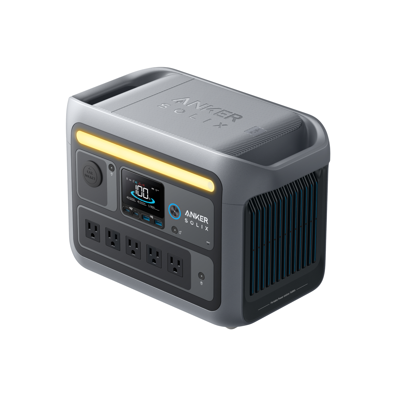 Anker SOLIX C800 Solar Generator + 200W Solar Panel